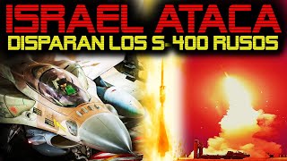 🔴 DEFENSAS ANTIAEREAS RUSAS ABREN FUEGO EN SIRIA 🔴 ISRAEL LANZA BOMBARDEO 🔴 [upl. by Hanej144]