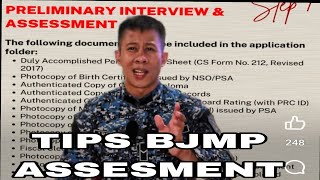 TIPS BJMP ASSESMENT AND REQUIREMENTS FOR JO1 APPLICANTS [upl. by Godart]