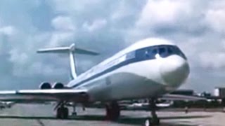 Aeroflot Ilyushin Il62M Promo Film  1973 [upl. by Seiber]