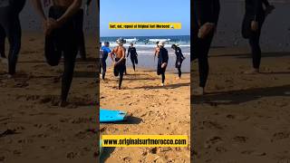 Book now wwworiginalsurfmoroccocom surfcampmorocco surftrip surftaghazout [upl. by Syverson]