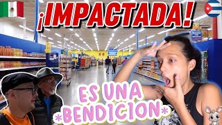 CUBANA REACCIONA a PAPA🇨🇺CUBANO VISITA SUPERMERCADO🇲🇽MEXICANO A LOS 68 AÑOS POR PRIMERA VEZ🤯 [upl. by Elyac720]