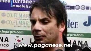 PAGANESENET Paganese  Salernitana 00  Intervista di Ezio Capuano [upl. by Aima]