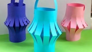 How To Make A Chinese Paper Lantern  Fun Kids Activities [upl. by Bittner320]