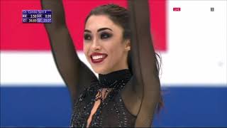 2019 WCH Gabrielle Daleman SP EPS [upl. by Aizatsana]