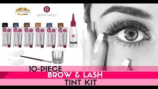 BERRYWELL BROW amp LASH TINT by Gold Cosmetics amp Supplies [upl. by Laine]