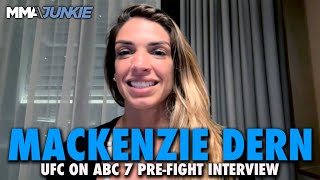 Mackenzie Dern to Stop Brawling in Order to Reach TwoDivision Champion Goal  UFC Abu Dhabi [upl. by Munmro496]