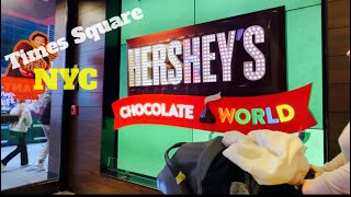 Hershey’s Chocolate World Times Square NYC  Samotsaring Vlog [upl. by Smalley]