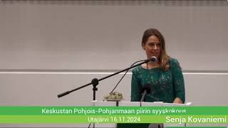 Keskustan PohjoisPohjanmaan piirin syyskokous Utajärvi 16112024 [upl. by Us]