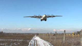 Antonov An22 GML Landing [upl. by Siol]