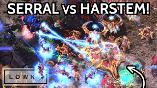 StarCraft 2 Harstems PROXY NEXUS vs Serral [upl. by Ringe]