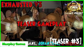 Exhausted V3 Gameplay  The Basement Show Alternate Endings  TBS FMP [upl. by Huoh63]