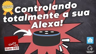 ✅  Como controlar a Alexa  Home Assistant  NodeRED [upl. by Seligmann]