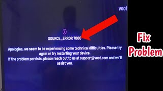 Fix Voot drm error 7005 Problem  voot drm error 7005  Voot drm error 7001 7005 problem solve [upl. by Beauchamp]