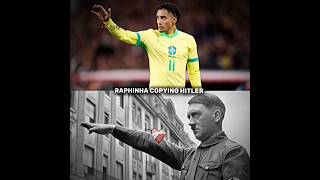 RAPHINHA COPYING NEYMAR AND HITLER [upl. by Askwith]