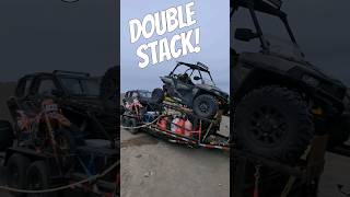 Double Decker custom RZR sxs trailer sidebyside [upl. by Stav657]