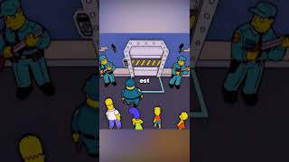 Quelquun chasse Homère 😱🥶 simpsons dessinanimé lessimpson [upl. by Quint]