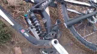 Trek Scratch8 New Frame Broken on Small Jump [upl. by Pooh]