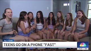 Generation Text Teens go on a phone fast for a week  NBC New York [upl. by Karp]