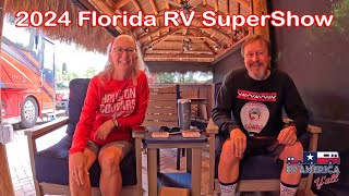 2024 Florida RV SuperShow Lets Visit in Tampa [upl. by Eremahs477]