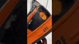 Halloween BAPESTA halloween bapesta bape abathingape sneakers sneakercollection sneakertalk [upl. by Kohl]