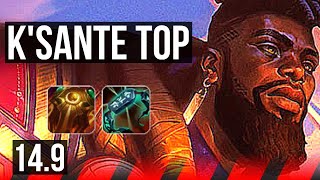 KSANTE vs SKARNER TOP  6311 600 games  KR Master  149 [upl. by Labotsirhc]