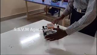 Obstacle Avoiding Robot made by Abishek Sharma ssvm AGAR students with the help of ATL LAB [upl. by Dib620]