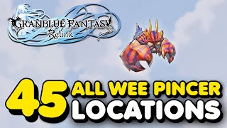 All WEE PINCER Locations In Granblue Fantasy Relink [upl. by Joon]