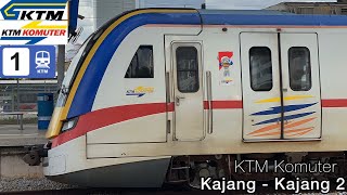 8112024 Line 1 KTM Seremban Line SCS EMU Class 92 Ride from Kajang back to Kajang 2 [upl. by Airetnohs]