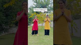 Fitness challenge with Farmernethra yoga fitness fitnessmotivation sahithiyoga [upl. by Grania656]