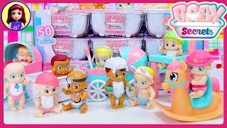 Baby Secrets Bathtubs Color Change Blind Bags Doll Opening Kids Surprise Toys [upl. by Trudie]