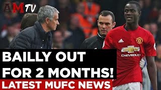 Eric Bailly Out For 2 Months  Latest Manchester United News [upl. by Cryan]