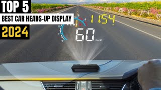 TOP 5 Best Car Heads Up Display 2024 [upl. by Gonroff]