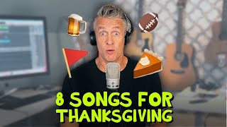 8 Funny Thanksgiving Songs [upl. by Quartas]