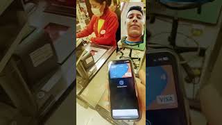 Pagando con Apple Pay en Perú 🇵🇪 [upl. by Ylrbmik]