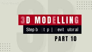 3D MODELLING  STEP BY STEP  REVIT TUTORIAL  PART 10  MASSING amp SITE [upl. by Sprung]