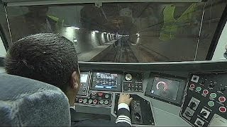 Europe and Asia joined by Marmaray tunnel under the Bosphorus Strait [upl. by Camel291]