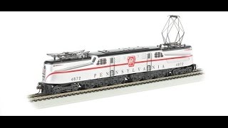 August 2014 Bachmann HO Scale GG1  Unboxing [upl. by Eelyram]