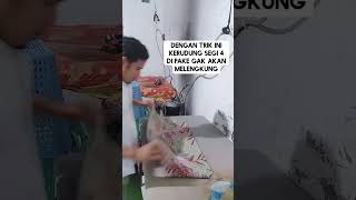 cara lipat kerudung segi 4laundrykiloan [upl. by Omland]