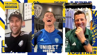 Which teammates would Charlie Cresswell take to Ibiza  Official Leeds United Podcast [upl. by Enerual]