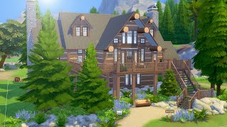 Lets Build a Lakeside Cabin in The Sims 4 Part 3 [upl. by Anitsrhc]