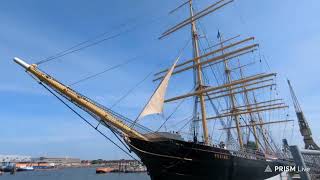 Segelschiff Peking in HamburgHafenmuseum [upl. by Gombach670]