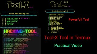 How to install tool x in Termux [upl. by Emoreg]