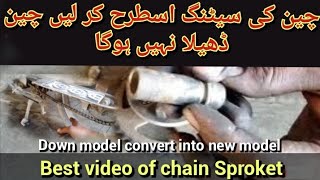 Motorcycle Chain Losing Problem  Bike Chain Adjustment youtube [upl. by Xanthus]