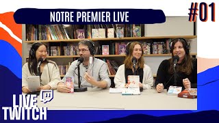 Premier live des éditions DelcourtTonkam et Soleil Manga [upl. by Nnylyt]