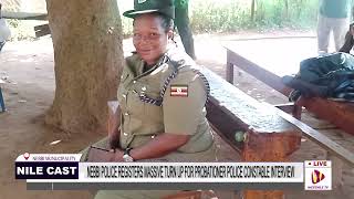 NEBBI POLICE REGISTERS MASSIVE TURN UP FOR PROBATIONER POLICE CONSTABLE INTERVIEW [upl. by Nsaj]