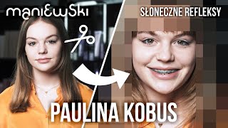 Paulina Kobus – Refleksy na włosach naturalnych – cieniowanie włosów MACIEJ MANIEWSKI [upl. by Ecnal]