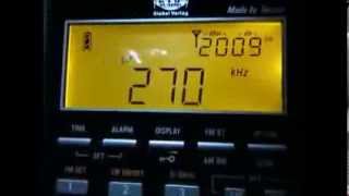 270 Khz Český Rozhlas ČRo 1 Radiožurnál [upl. by Kwarteng194]