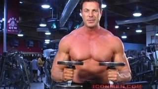 Christian Boeving  Dumbbell Flys Bodybuilding [upl. by Kenzi]