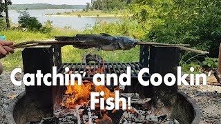 Fishing and Cooking Out at Thibaut Point Truman Lake [upl. by Rosa]