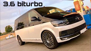 Weltpremiere HGP VW T5 T6 36 biturbo 7XX PS by Autohaus Nordost Berlin [upl. by Ahseirej]